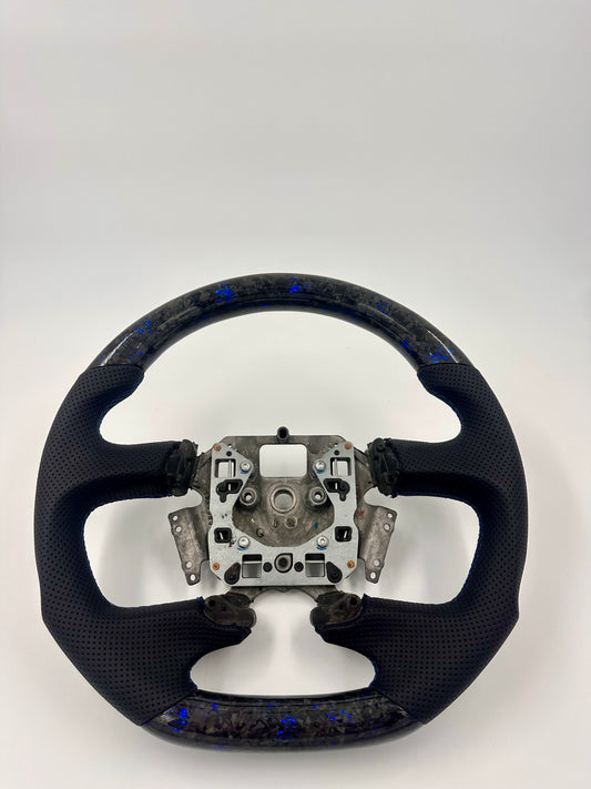 FG Falcon - Forged Carbon With Blue Flake Steering Wheel